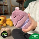 Zoo Crew Pygmy Hippo Zippazoo Bag Buddies