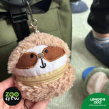 Zoo Crew Sloth Zippazoo Bag Buddies