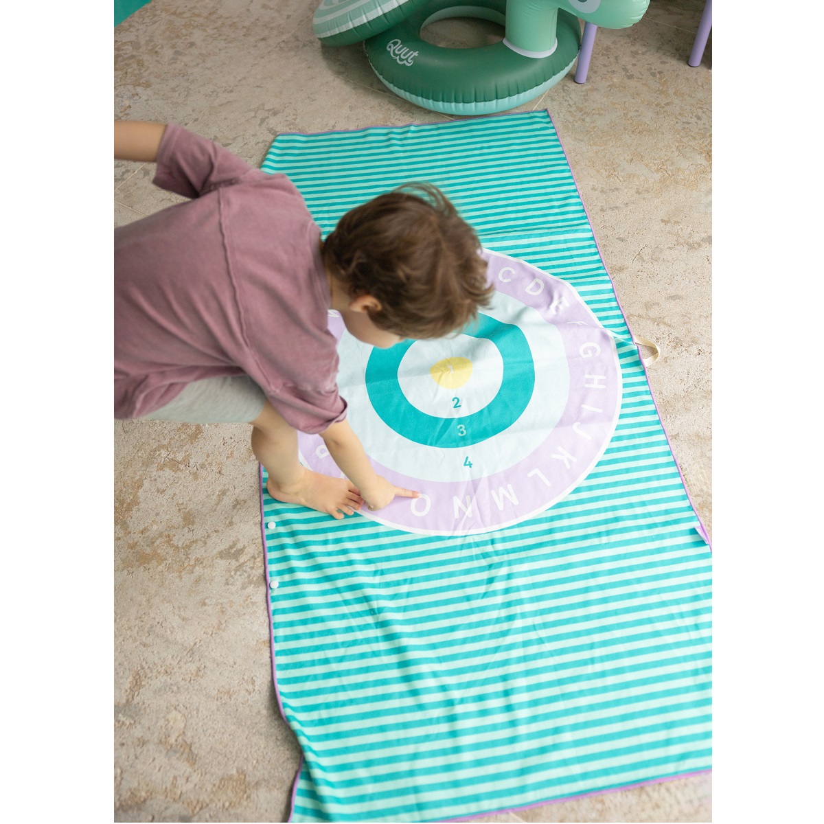 Play Towel - Bullseye/Name It 140x70cm PRE-ORDER FOR JUNE