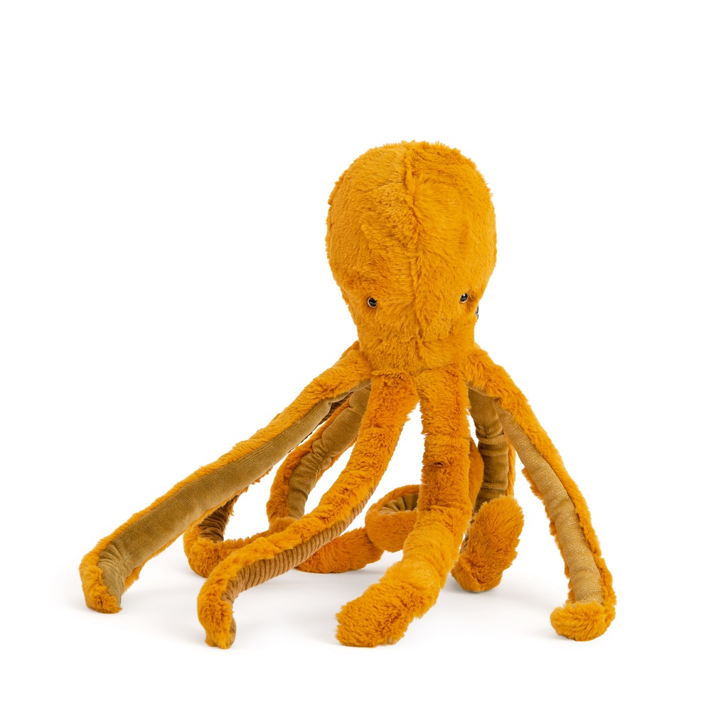 Tout Autour Du Monde - Octopus, Small Soft Toy 