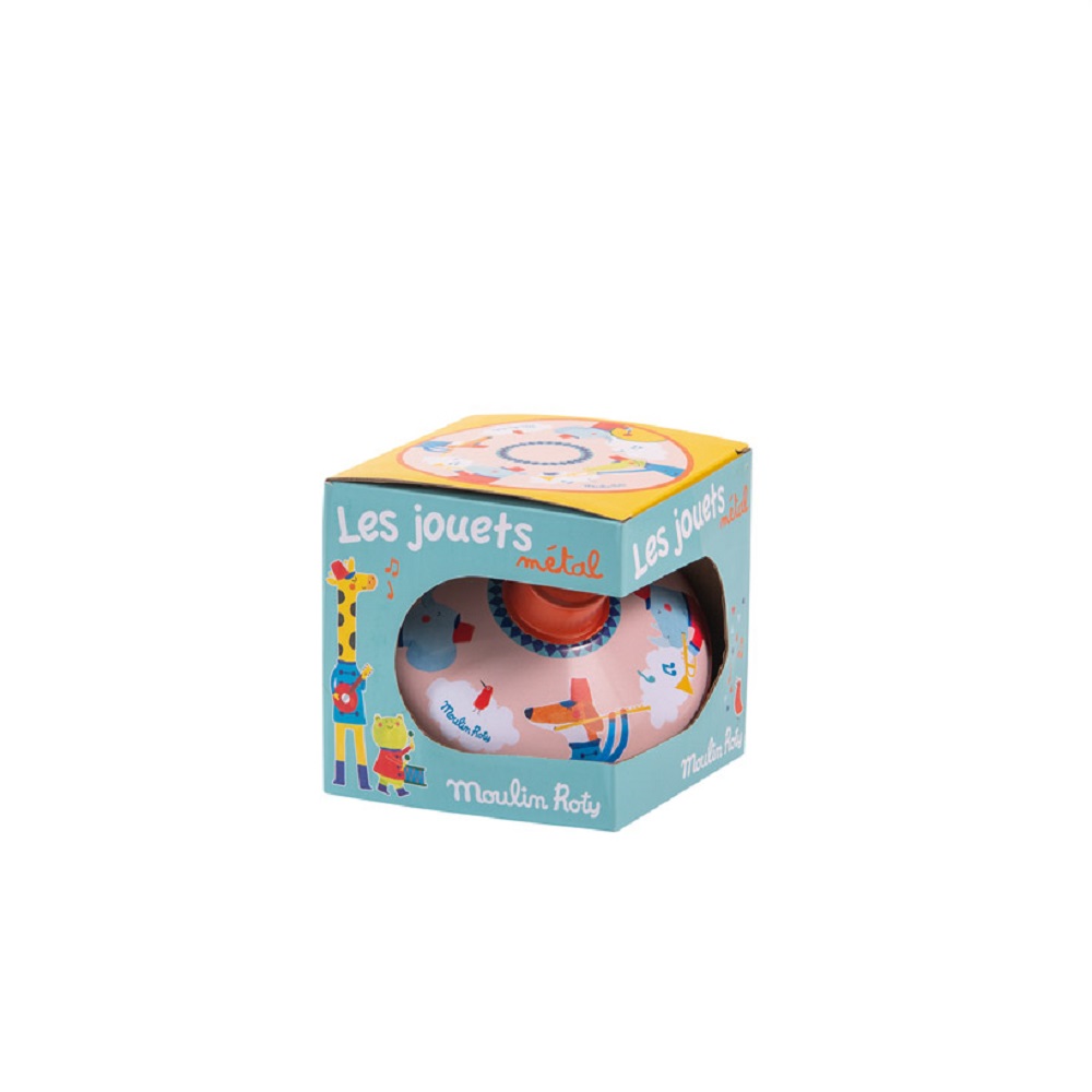 Jouets Metal - Fanfare Spinning Top, Small