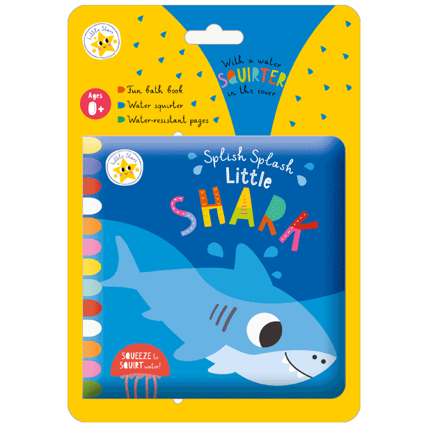 Splish Splash Little Shark - Bath Book