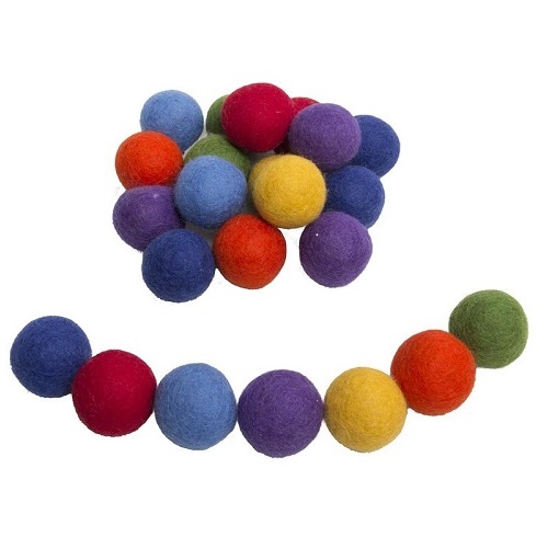 homescape tips to create rainbow balls
