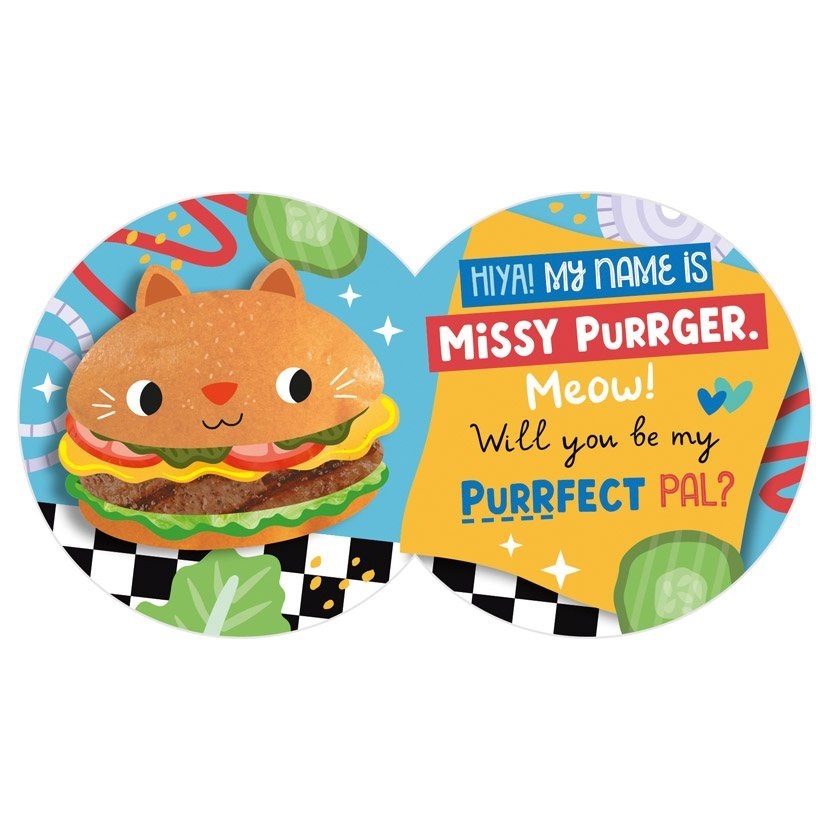 Snackettes Missy Purrger Plush Book PRE-ORDER FOR SEPTEMBER
