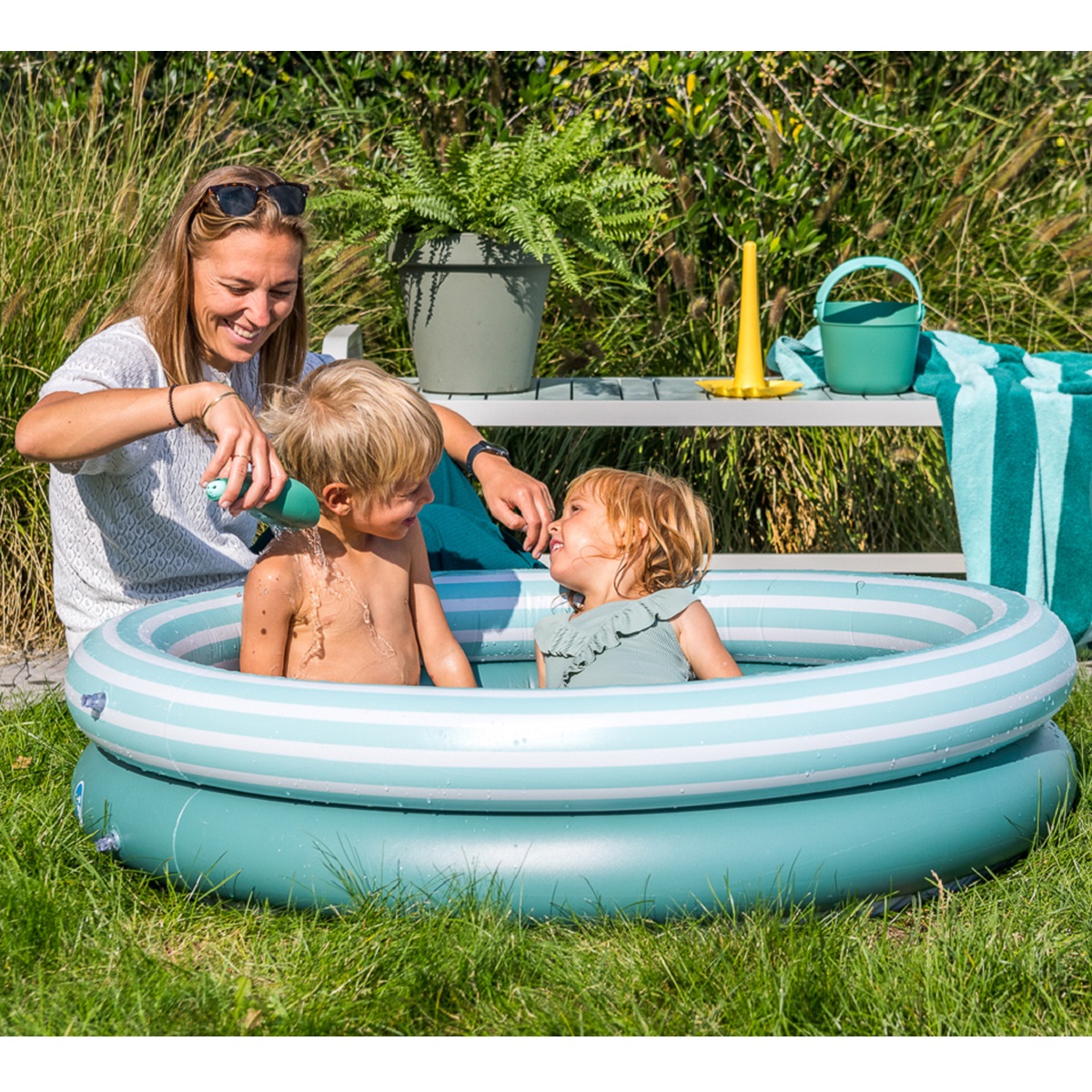 Dippy - Inflatable Pool 120cm Garden Green PRE-ORDER FOR JULY 2024
