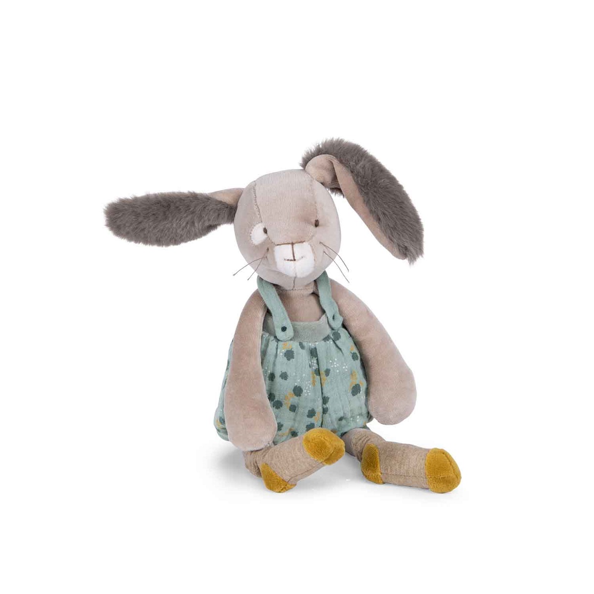 Trois Petits Lapins - Sage Rabbit Soft Toy 