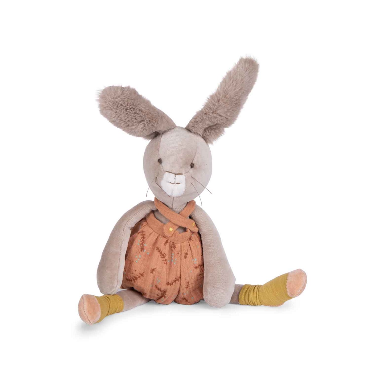 Trois Petits Lapins - Clay Rabbit Soft Toy 