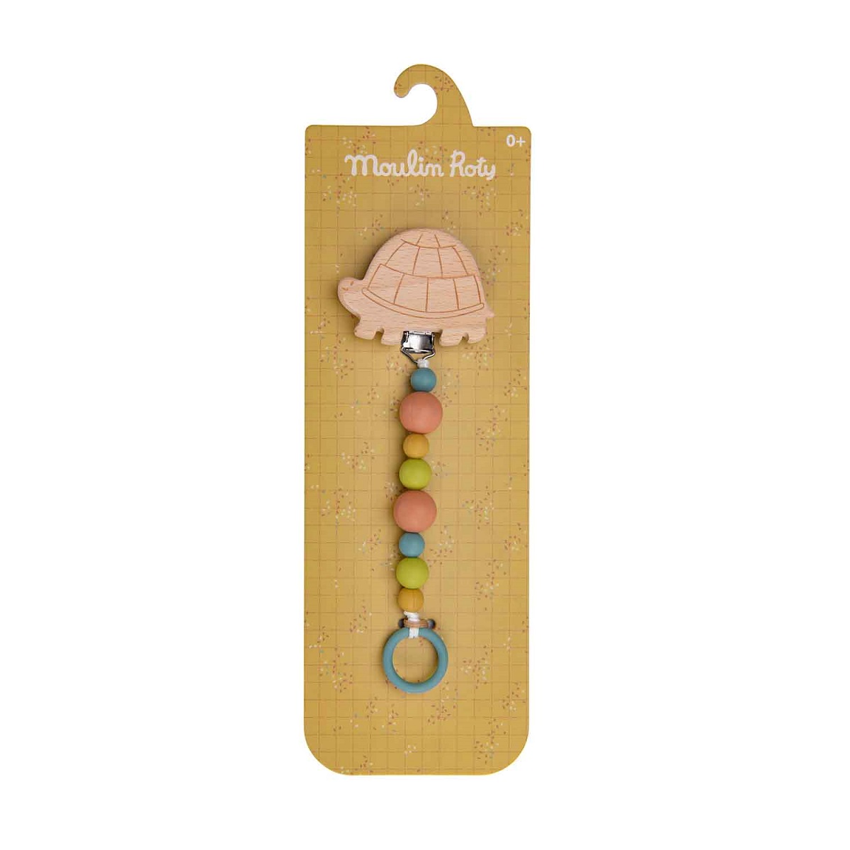 Trois Petits Lapins - Turtle Soother Holder 