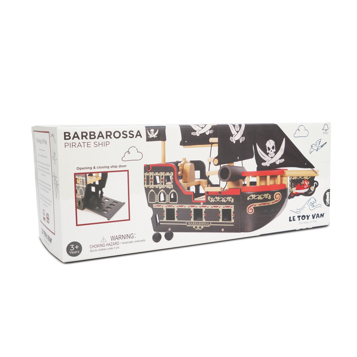 Transportation - Barborossa Pirate Ship PRE-ORDER FOR JULY 2024