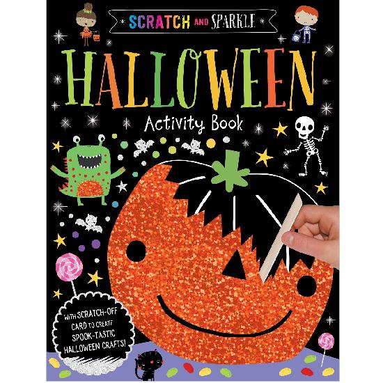 Scratch and Sparkle Halloween Activity Book