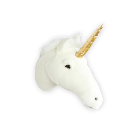Head Large Unicorn White, Claire