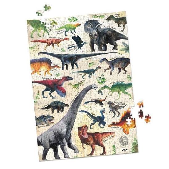 Museum National dHistoire Naturelle - Dinosaur Puzzle 500pcs PRE-ORDER FOR SUMMER 2024
