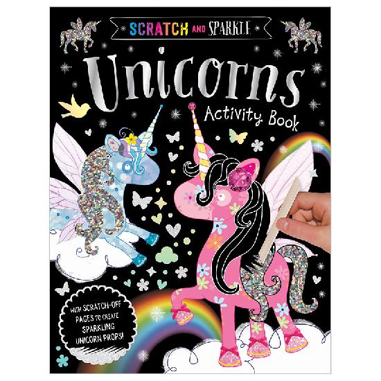 Scratch and Sparkle: Unicorns Activity Book
