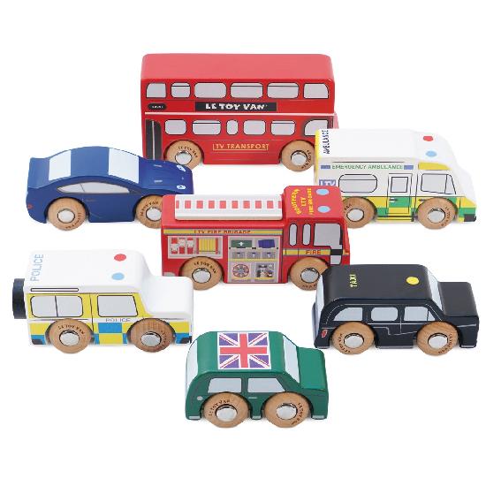 Transportation - London Car Set
