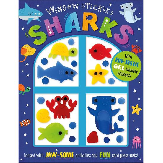 Window Stickies Sharks 