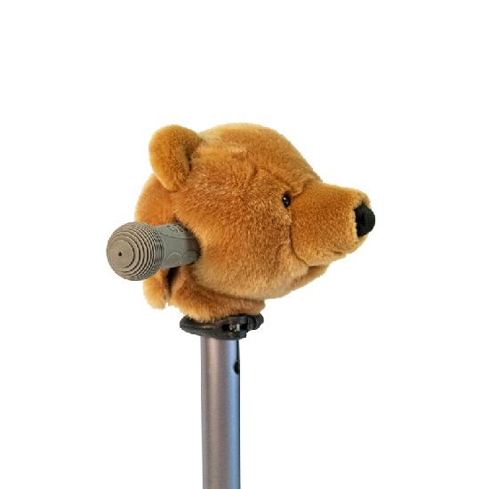 Scooter Head, Brown Bear 