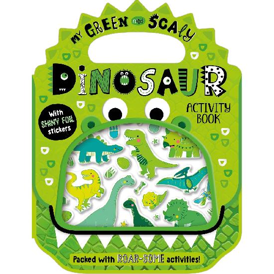 My Green and Scaly Dinosaur Activity Book  